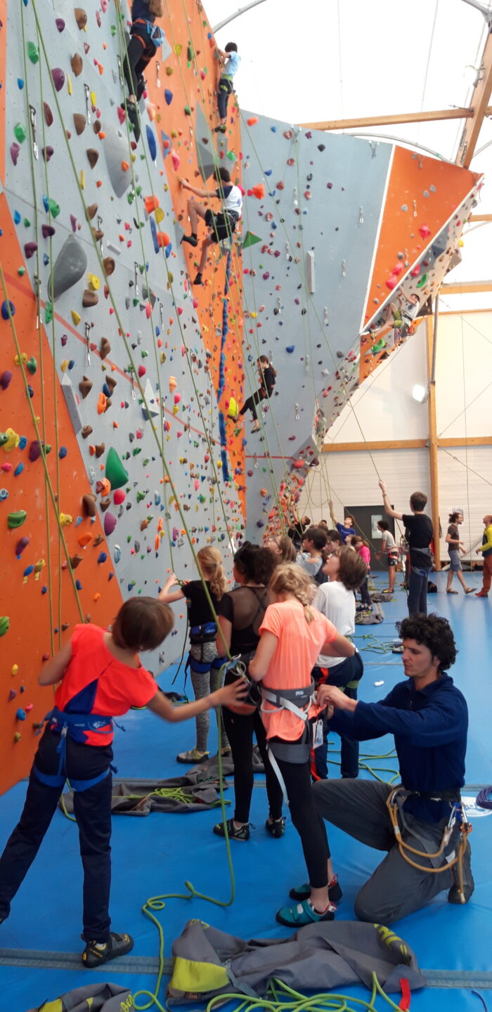 Rassemblement équipe territoriale escalade