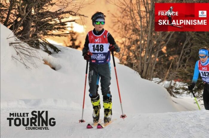 EJSA au championnat de France de Vertical Race à Courchevel