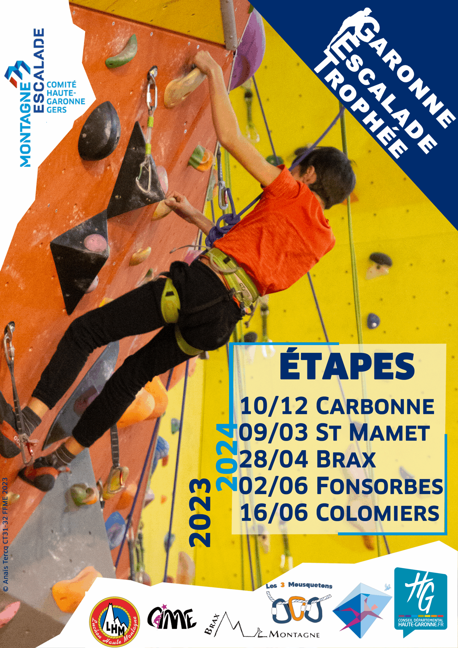 Garonne Escalade Trophée – Saison 2023-2024